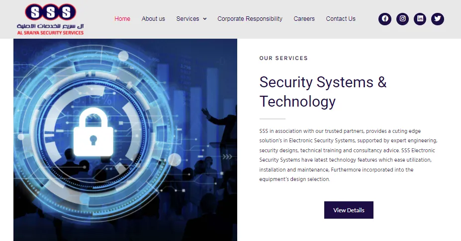Al Sraiya Security Services SSS | Buildeey