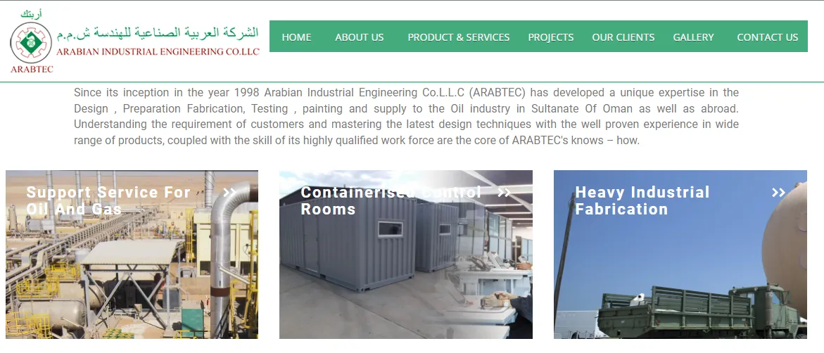 Arabian Industrial Engineering Co. LLC (ARABTEC) Buildeey
