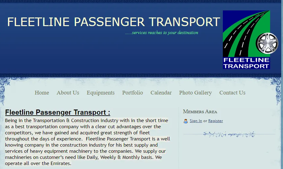 Renyteda FLEETLINE PASSENGER TRANSPORT BY RENTED BUSES LLC | Buildeey