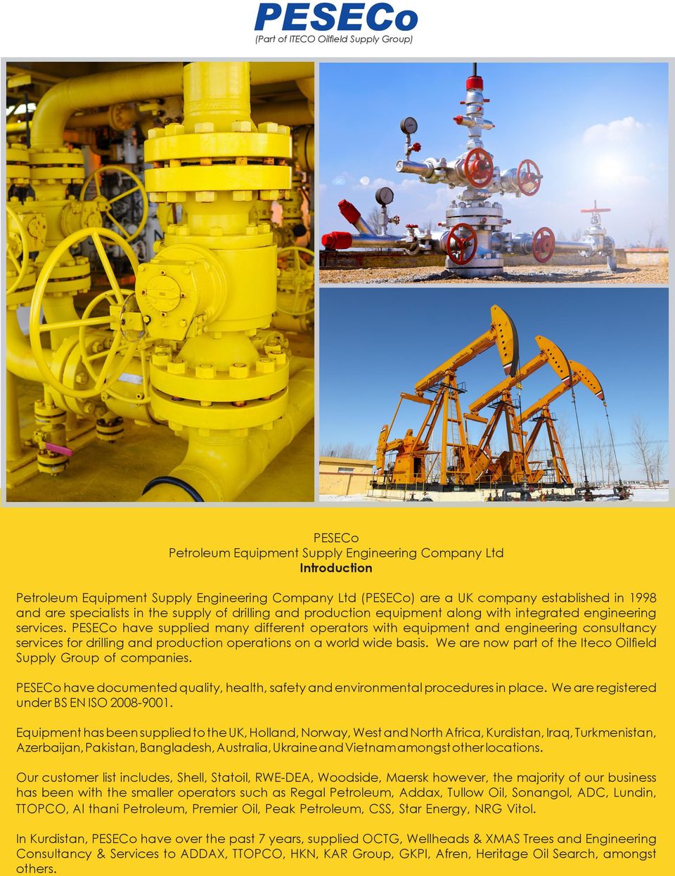 Iteco Oilfield Supply Middle East FZE | Buildeey